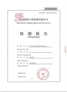 芜湖公司检测报告
